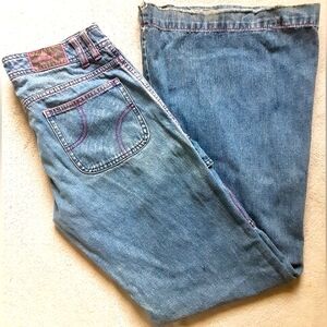 Y2K KIKGIRL BELLBOTTOM JEANS